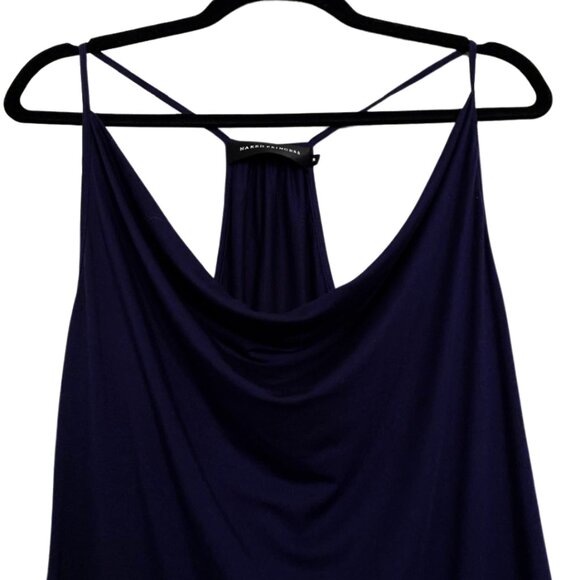 Naked Princess Navy Blue Mini Tank Dress Beachwear Nightwear - Size Small - Picture 8 of 14